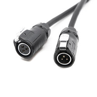 Power cable, LP20-3-pin, 2m