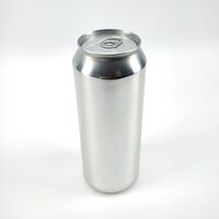 500ml Wide Mouth Cans Box of 207 units with lids